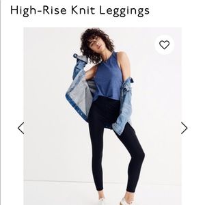 Madewell High Rise Legging. Size M